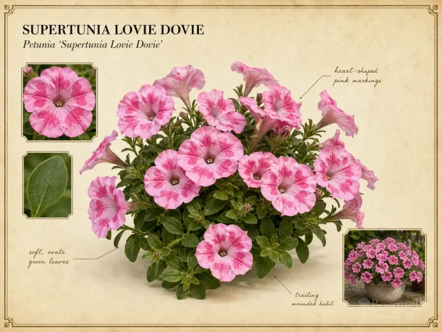Supertunia Lovie Dovie (Petunia ‘Supertunia Lovie Dovie’)