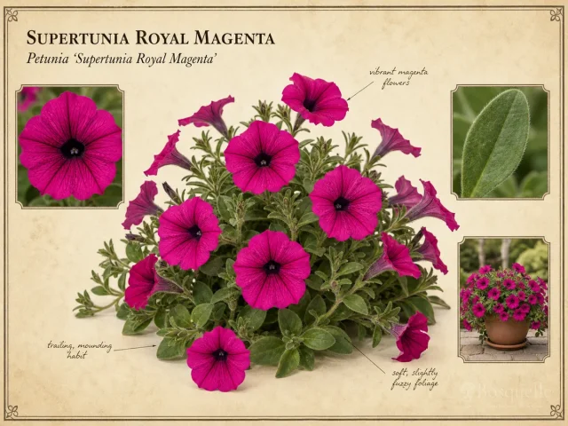 Supertunia Royal Magenta (Petunia ‘Supertunia Royal Magenta’)