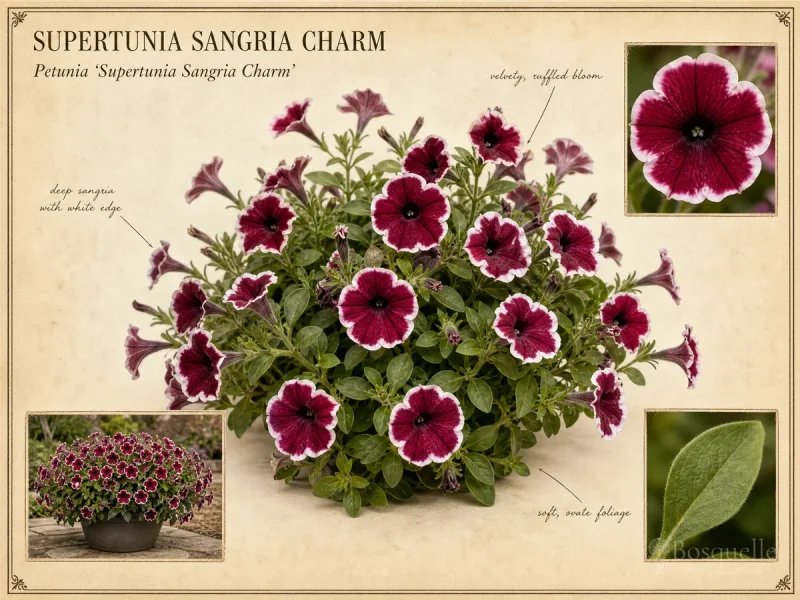 Supertunia Sangria Charm