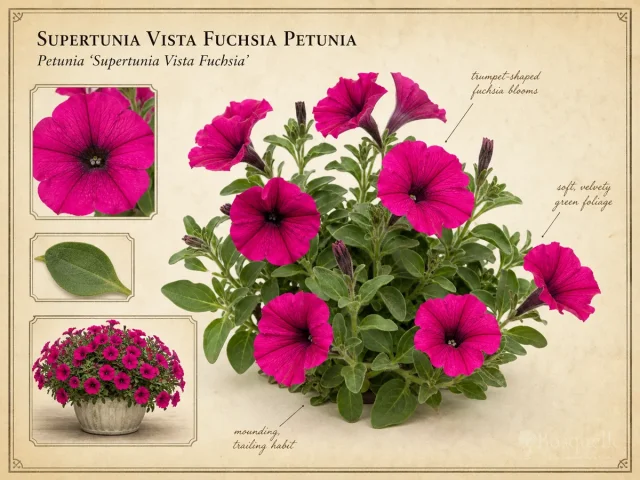 Supertunia Vista Fuchsia Petunia