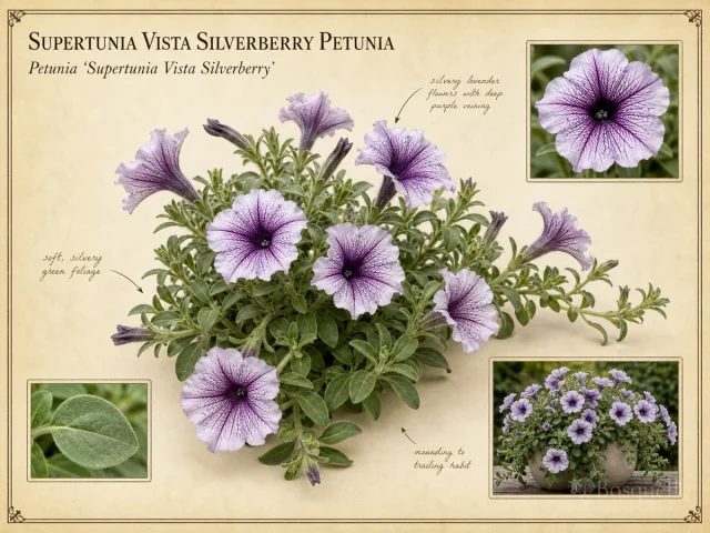 Supertunia Vista Silverberry Petunia
