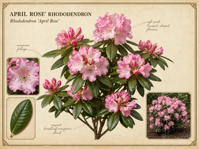 April Rose’ Rhododendron (Rhododendron ‘April Rose’)