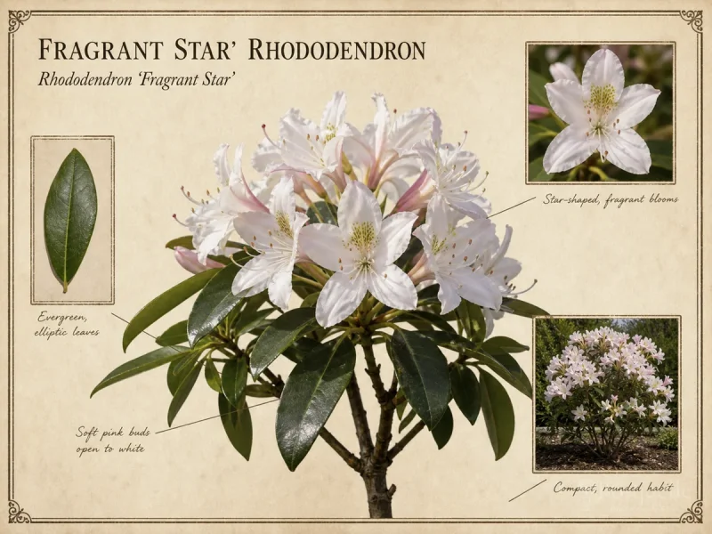 Fragrant Star’ Rhododendron (Rhododendron ‘Fragrant Star’)