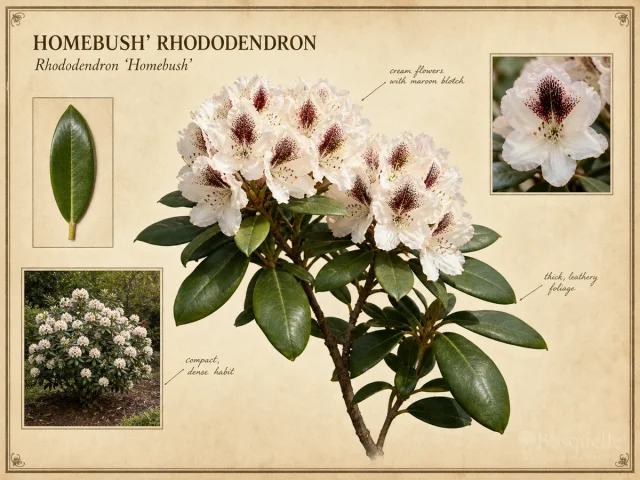 Homebush’ Rhododendron (Rhododendron ‘Homebush’)