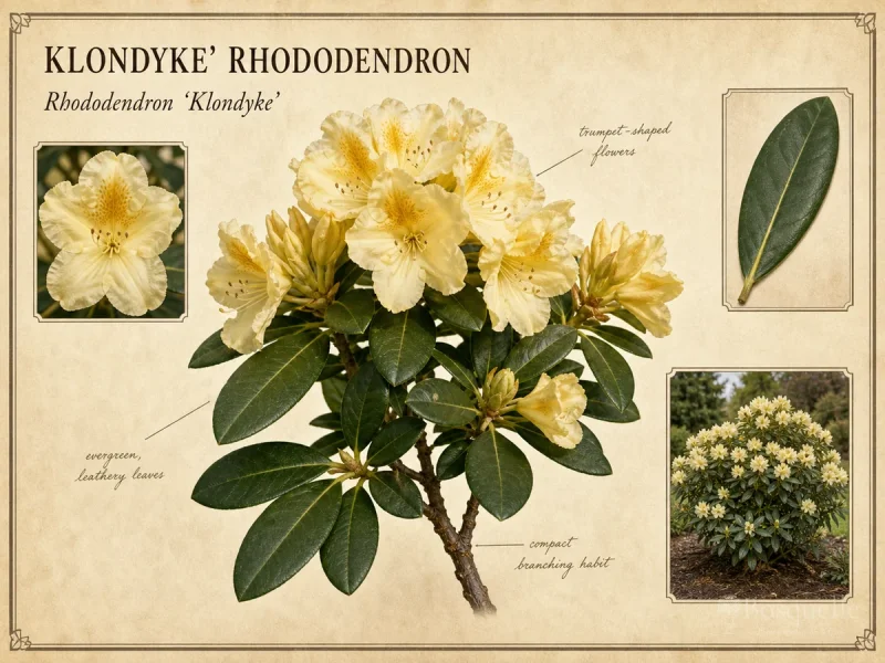 Klondyke’ Rhododendron (Rhododendron ‘Klondyke’)