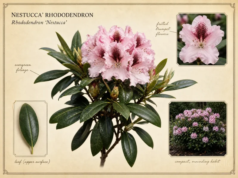Nestucca’ Rhododendron (Rhododendron ‘Nestucca’)