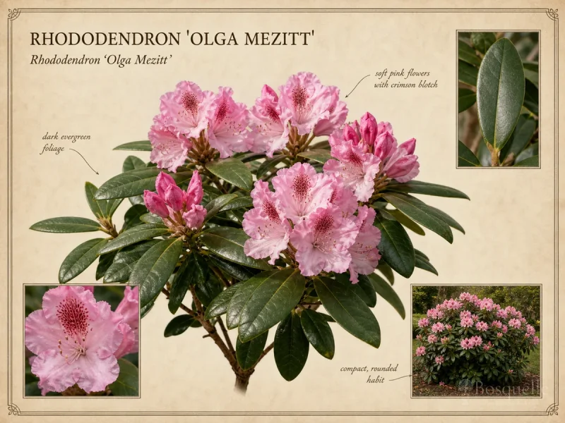 Rhododendron ‘Olga Mezitt’ (Rhododendron ‘Olga Mezitt’)