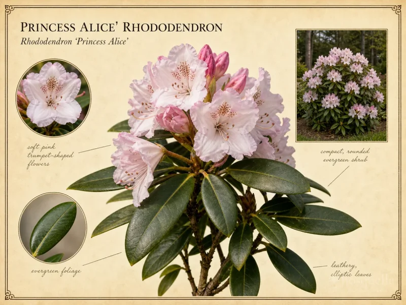 Princess Alice’ Rhododendron (Rhododendron ‘Princess Alice’)
