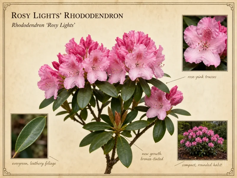 Rosy Lights’ Rhododendron (Rhododendron ‘Rosy Lights’)