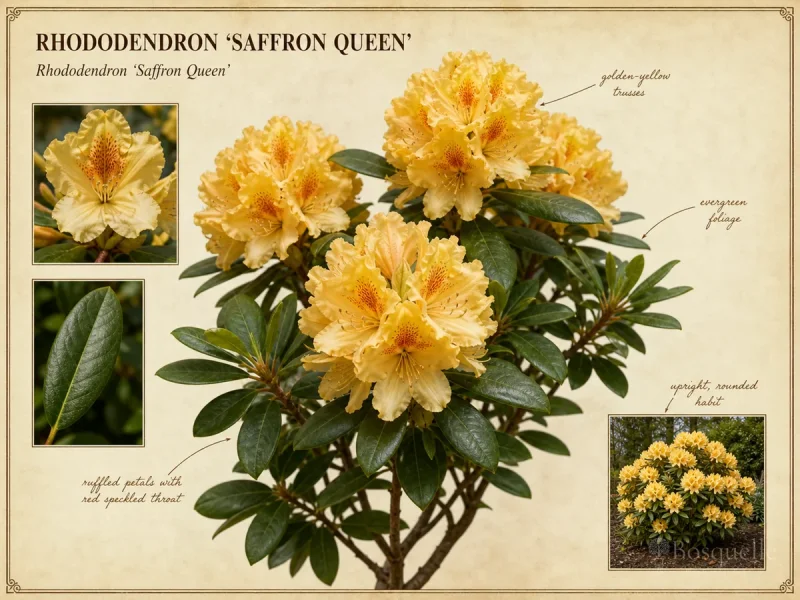 Rhododendron ‘Saffron Queen’