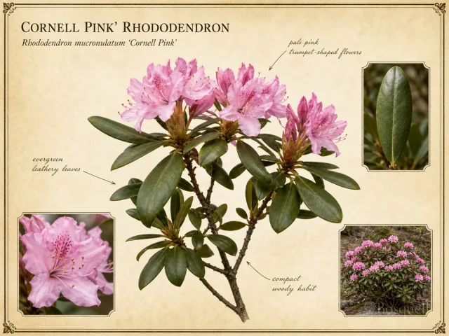 Cornell Pink' Rhododendron — Planting depth