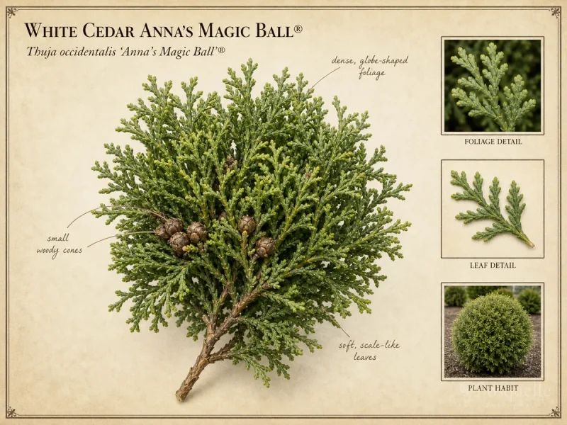 White Cedar Anna’s Magic Ball® (Thuja occidentalis Anna’s Magic Ball®)