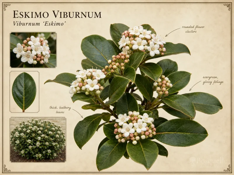 Eskimo Viburnum botanical diagram
