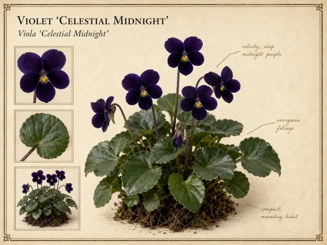 Violet 'Celestial Midnight'