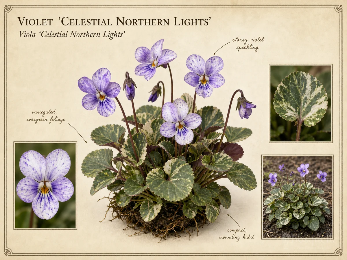 Violet 'Celestial Northern Lights'