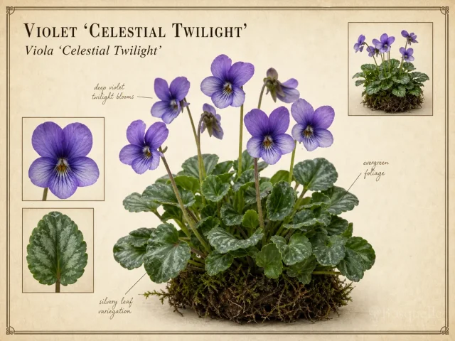 Violet 'Celestial Twilight'