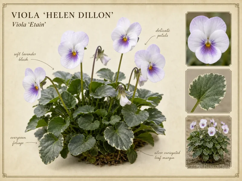 Viola ‘Helen Dillon’ (Viola ‘Etain’)