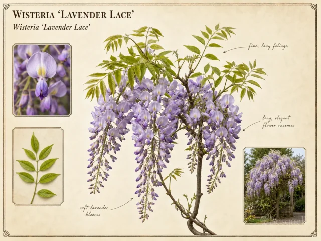 Wisteria ‘Lavender Lace’