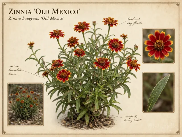 Zinnia ‘Old Mexico’ (Zinnia haageana ‘Old Mexico’)