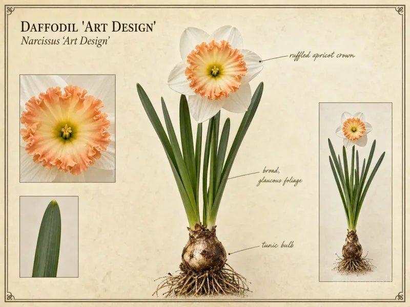 Daffodil 'Art Design' — Double daffodils (15)