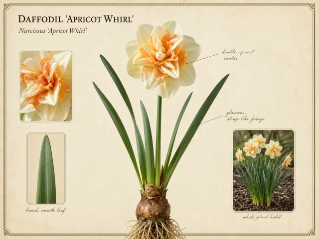 Daffodil 'Apricot Whirl'