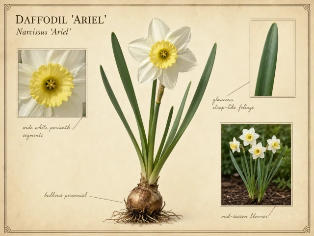 Daffodil ‘Ariel’ (Narcissus ‘Ariel’)