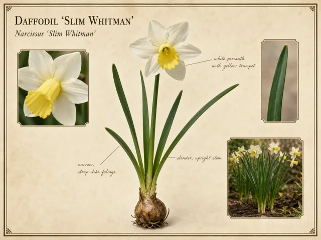 Daffodil 'Slim Whitman'