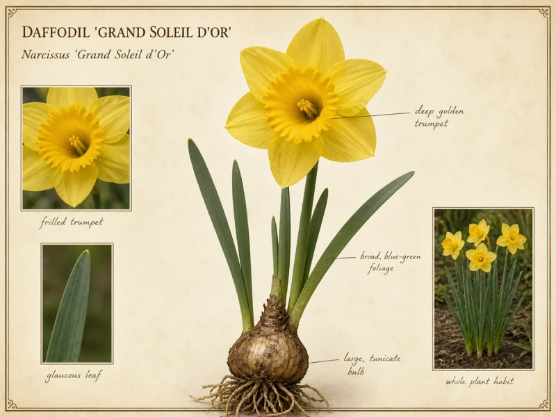 Daffodil 'Grand Soleil d'Or' — Tazetta and paperwhites (13)