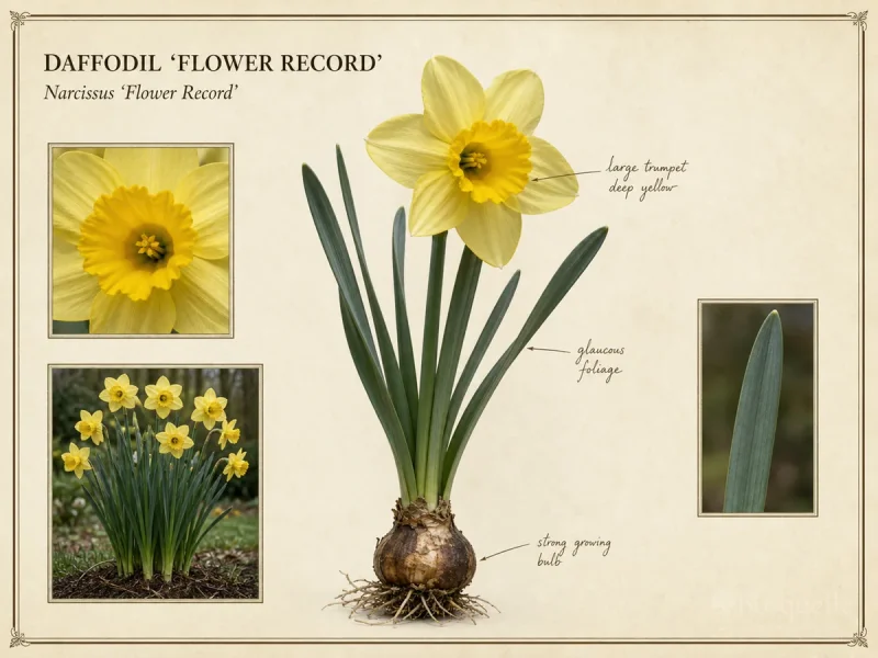 Daffodil 'Flower Record'