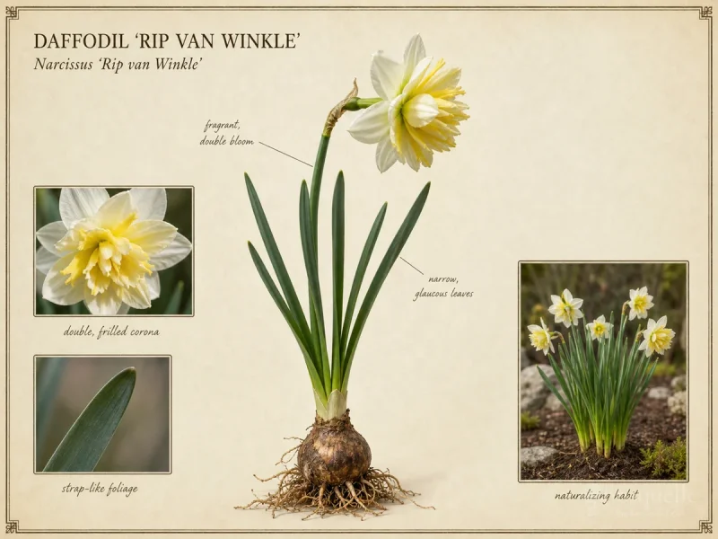 Daffodil 'Rip van Winkle' — Double daffodils (15)