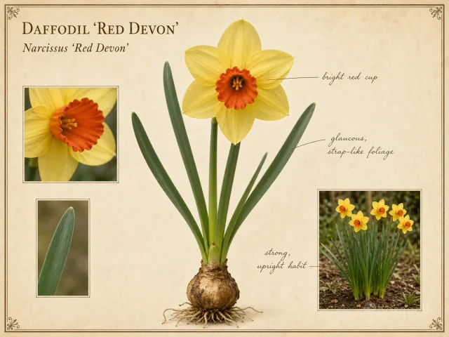 Daffodil 'Red Devon'