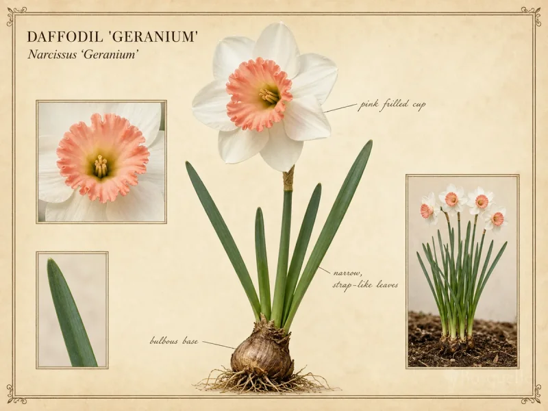 Daffodil 'Geranium' — Choose daffodils by cup and form