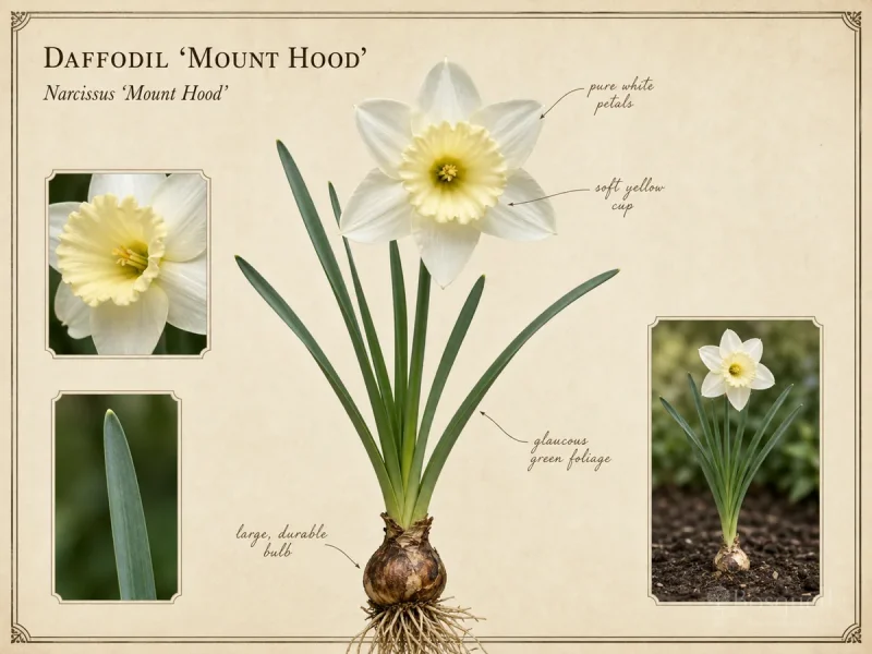 Daffodil 'Mount Hood' — Trumpet daffodils (14)