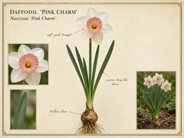 Daffodil ‘Pink Charm’ (Narcissus ‘Pink Charm’)