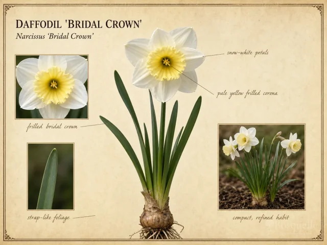 Daffodil ‘Bridal Crown’ (Narcissus ‘Bridal Crown’)