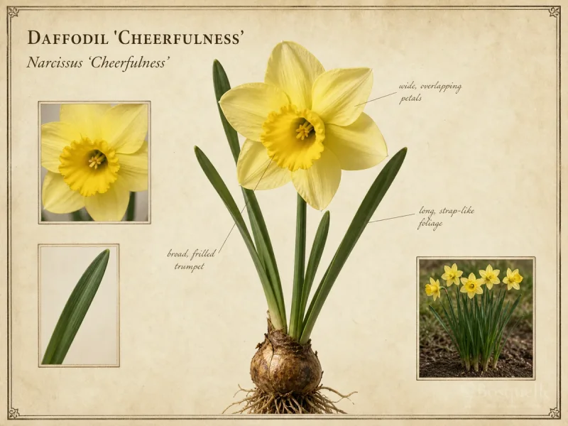 Daffodil 'Cheerfulness' — Double daffodils (15)
