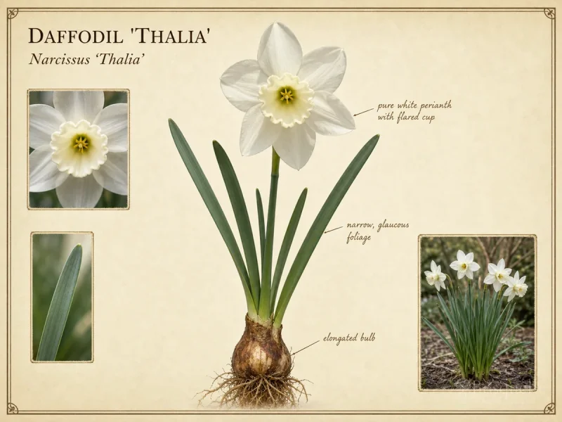 Daffodil 'Thalia' — Triandrus daffodils (3)