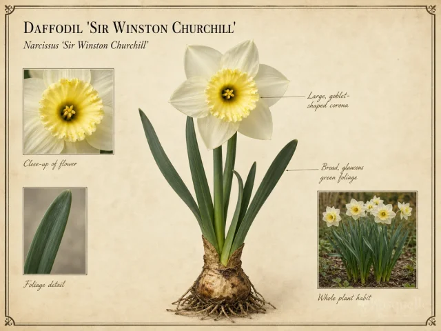 Daffodil 'Sir Winston Churchill'