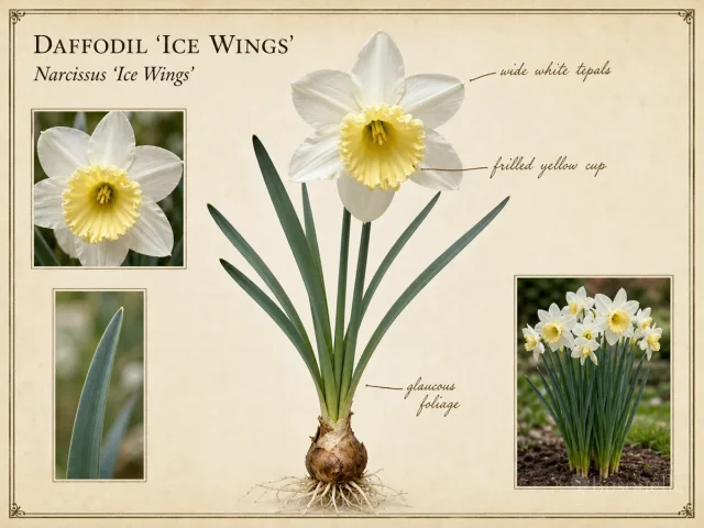 Daffodil 'Ice Wings'