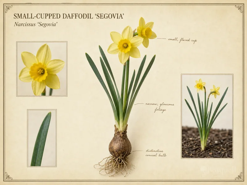 Small-Cupped Daffodil 'Segovia' — Small-cupped daffodils (3)