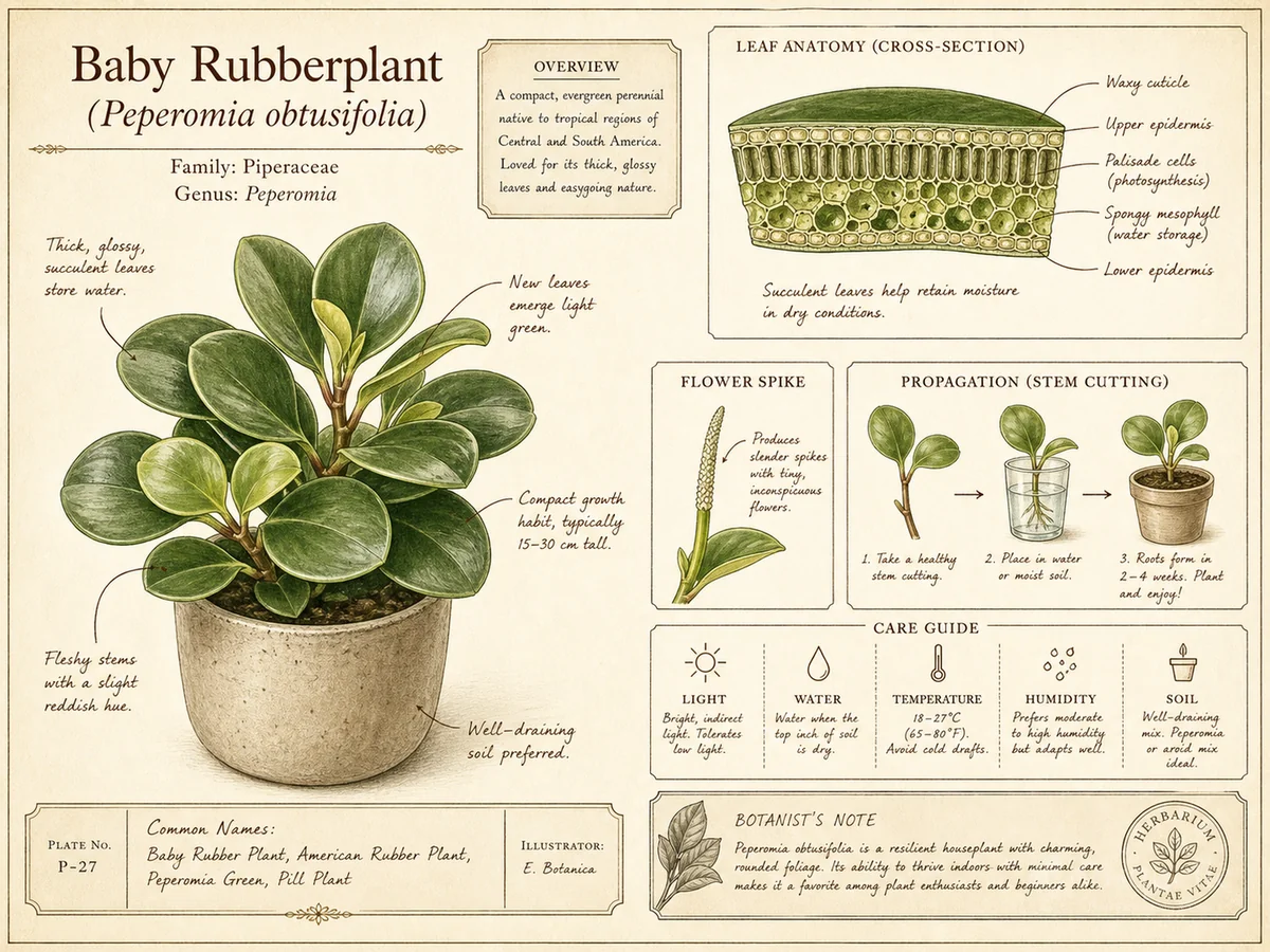 Baby Rubberplant — Compact bush