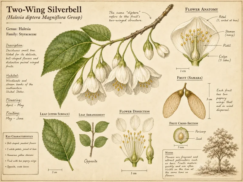 Two-Wing Silverbell
