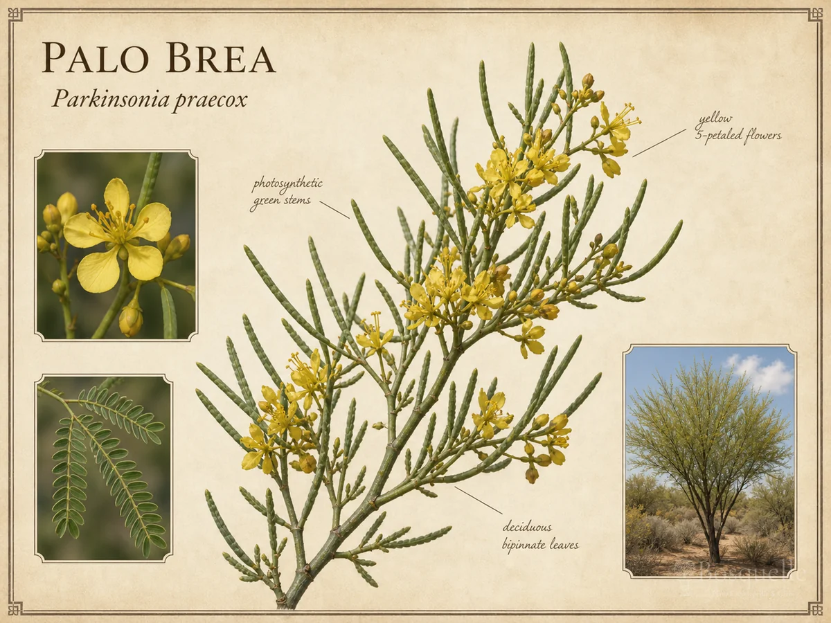 Palo Brea (Parkinsonia praecox)
