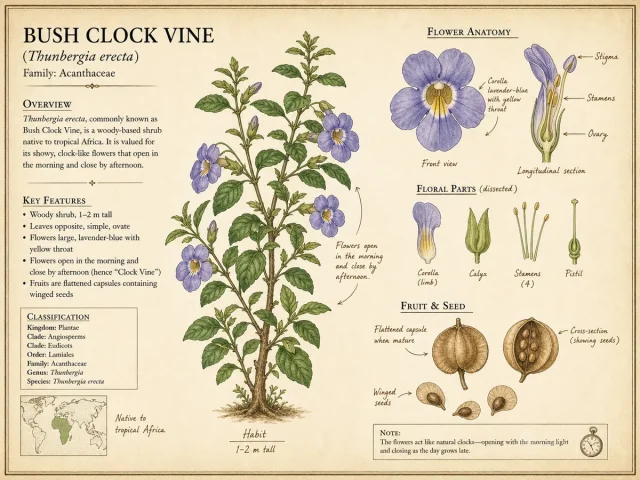 Bush Clock Vine