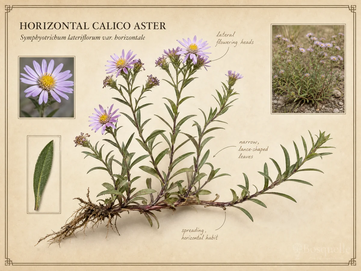 Horizontal Calico Aster