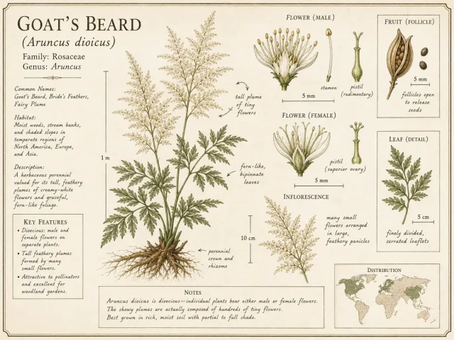 Goat’s Beard (Aruncus dioicus)