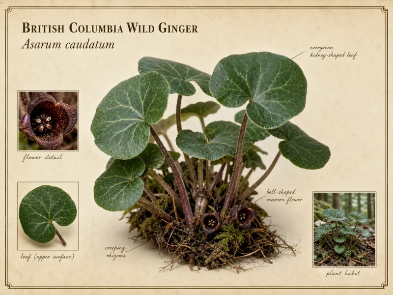 British Columbia Wild Ginger