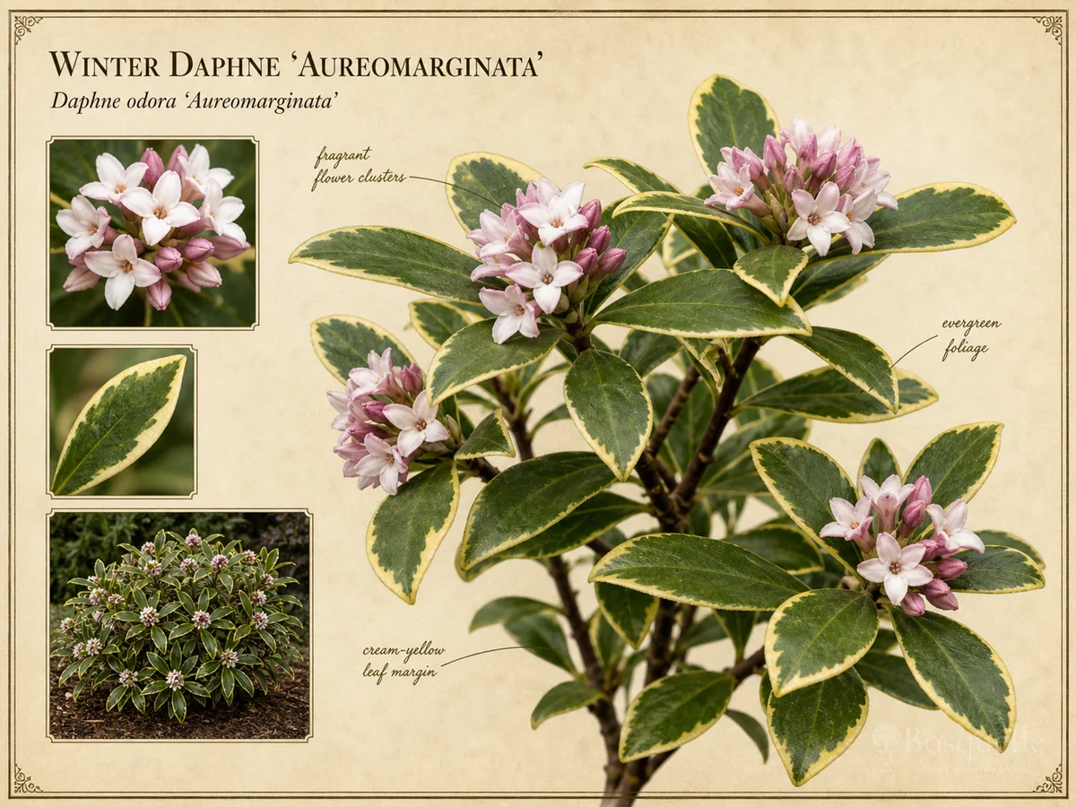 Winter Daphne 'Aureomarginata'