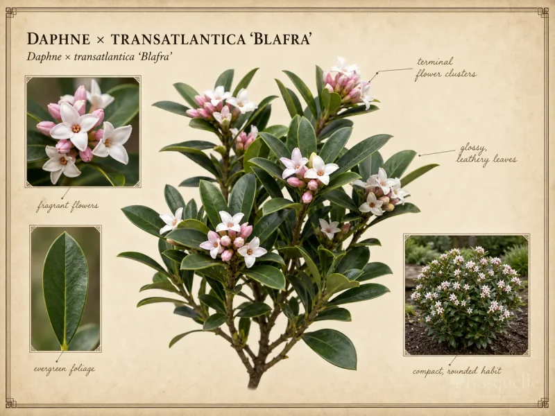 Daphne × transatlantica 'Blafra'