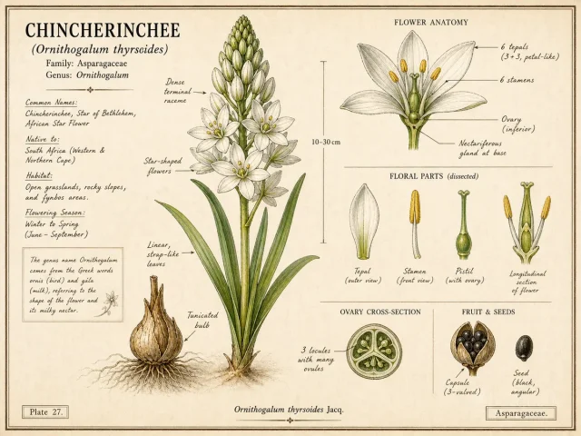 Chincherinchee (Ornithogalum thyrsoides)